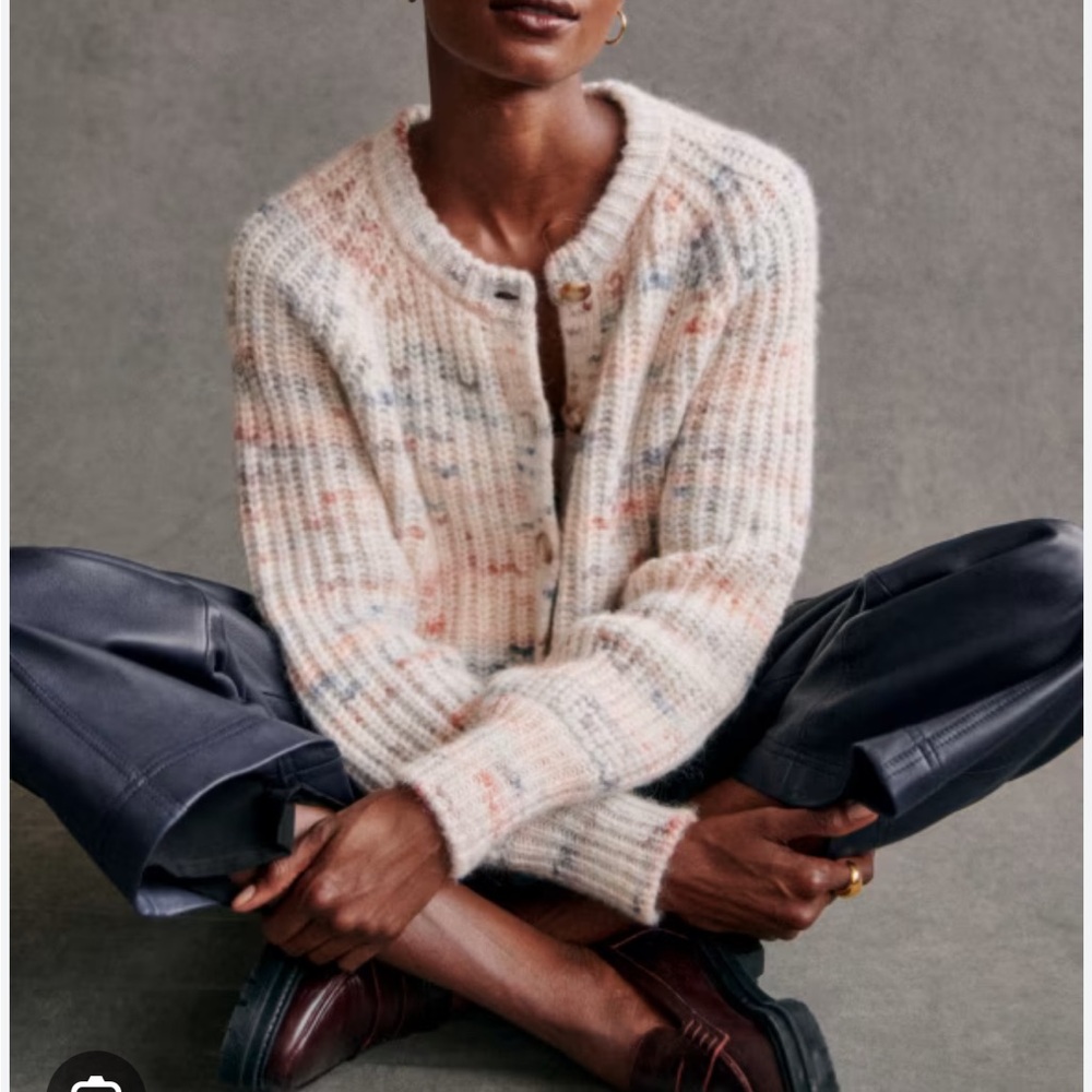 Sezane Multicolor Pierre Cardigan